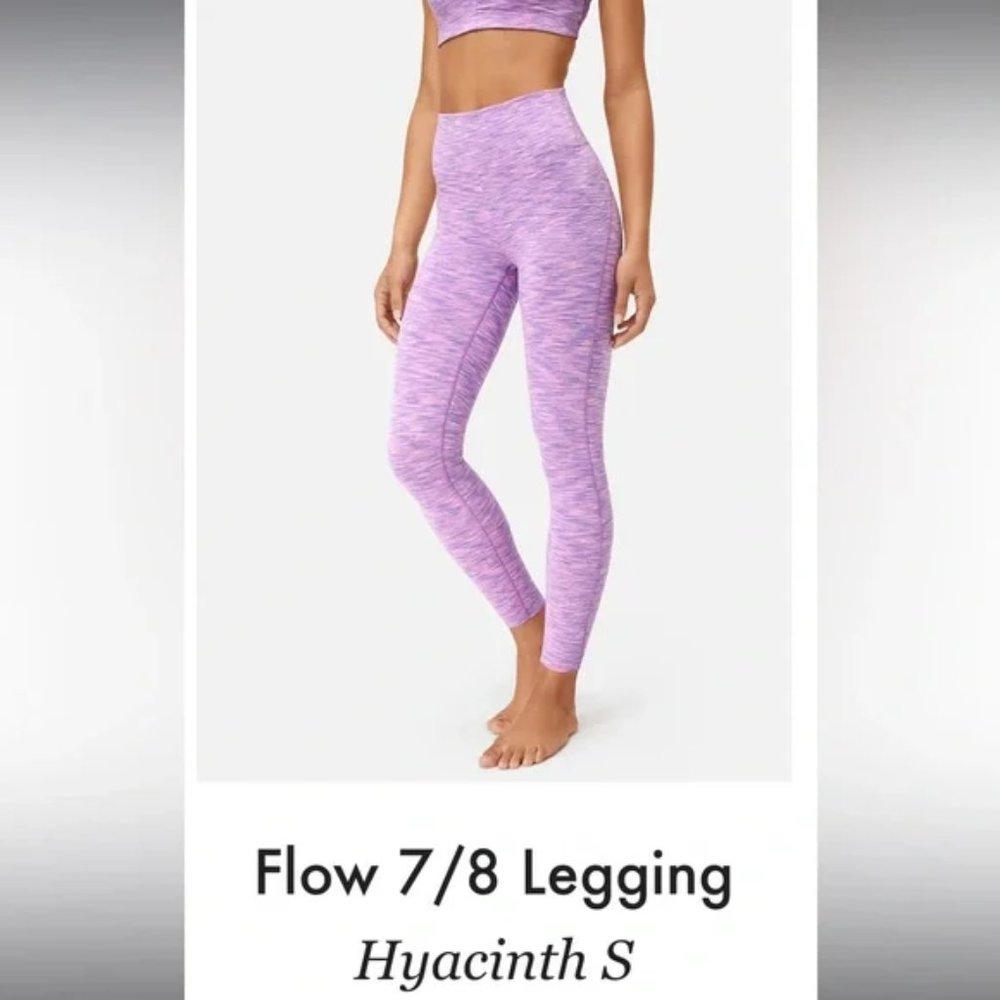 NWT Outdoor Voices Flow 7/8 Spacedye Leggings in Hyacinth, S